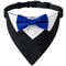 Formal Dog Bow Tie Collar Adjustable Tuxedo Bandana For Weddings And Parties 2