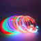 Rechargeable LED Dog Collar Glowing Night Safety Collar For Dogs 10