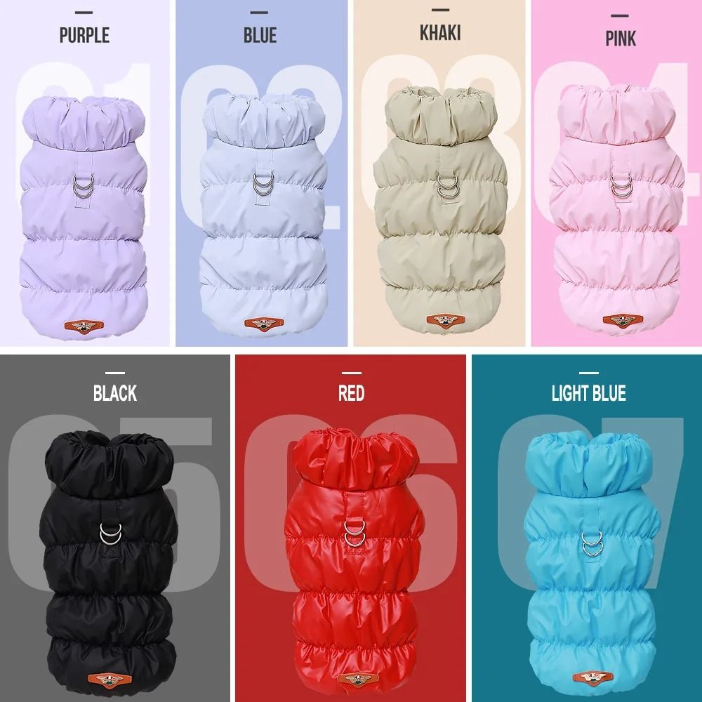 Warm Dog Winter Coat Soft Padded Puppy Jacket For Small And Medium Dogs 11