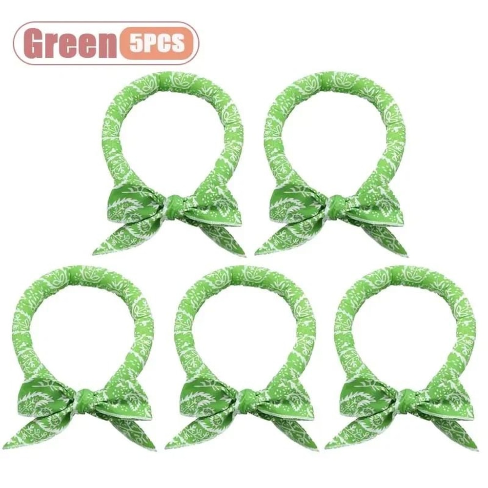 Summer Pet Cooling Scarf Breathable Ice Collar For Cats And Dogs 6