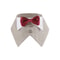 Formal Dog Tuxedo Bandana Collar Adjustable Bow Tie Costume For Weddings And Parties 2