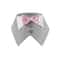 Formal Dog Tuxedo Bandana Collar Adjustable Bow Tie Costume For Weddings And Parties 4