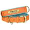 Customized Personalized Dog Collar Soft Padded PU Leather Collar With Engraved Nameplate 6