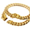 Luxury Metal Dog Collar Stainless Steel Cuban Link Chain Collar For Small Medium And Large Dogs 0