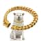 Luxury Metal Dog Collar Stainless Steel Cuban Link Chain Collar For Small Medium And Large Dogs 6