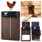 Automatic Chicken Coop Door Battery Powered Light Sensor Opener For Poultry Houses 8