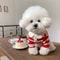 Fashion Dog Striped Shirt Breathable Cooling Pet T Shirt With Collar Style Design 6