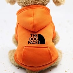 warm dog sweater outfit cowboy pocket winter pet clothes for dogs and cats
