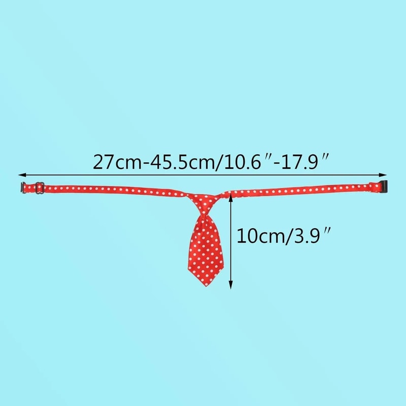 Adjustable Pet Bow Tie Set Colorful Grooming Accessories For Dogs And Cats 4