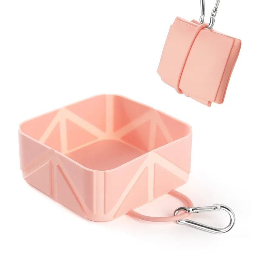 Portable Silicone Pet Travel Bowl For Dogs And Cats Foldable Camping Water And Food Dish 5