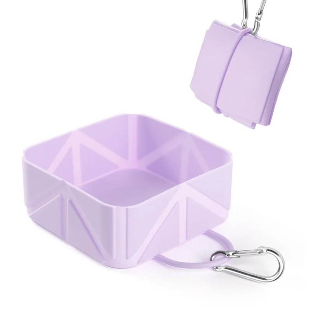 Portable Silicone Pet Travel Bowl For Dogs And Cats Foldable Camping Water And Food Dish 1
