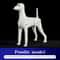 Professional Pet Grooming Practice Dog Model Full Body Poodle Training Mannequin 1