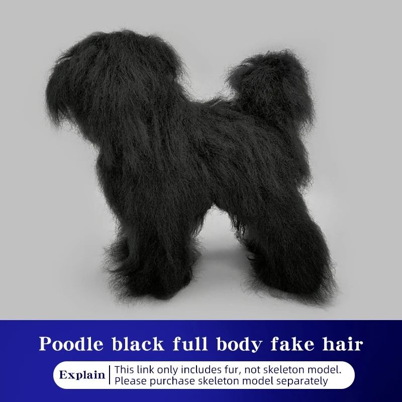 Professional Pet Grooming Practice Dog Model Full Body Poodle Training Mannequin 3
