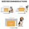Soft Fluffy Paw Print Dog Blanket Set Warm Pet Mat For Dogs And Cats 10