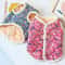 Floral Fleece Dog Vest Winter Jacket For Small Dogs Warm Pet Clothing 0