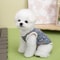 Floral Fleece Dog Vest Winter Jacket For Small Dogs Warm Pet Clothing 8