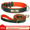 Personalized PU Leather Dog Collar With Custom Engraved Nameplate For Small Medium And Large Dogs 23