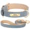 Personalized PU Leather Dog Collar With Custom Engraved Nameplate For Small Medium And Large Dogs 17