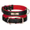 Personalized PU Leather Dog Collar With Custom Engraved Nameplate For Small Medium And Large Dogs 13