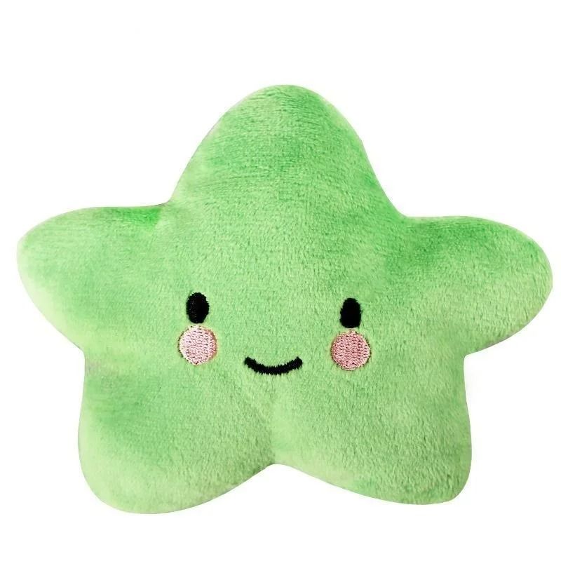 Plush Sounding Star Pet Toy Soft Interactive Dog And Cat Chew Toy 6
