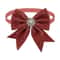 Adjustable Diamond Dog Bow Ties Plush Pet Grooming Accessories For Dogs And Cats 2