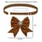 Adjustable Diamond Dog Bow Ties Plush Pet Grooming Accessories For Dogs And Cats 5