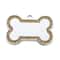 Custom Glitter Pet ID Tag Double Sided Bone Name Pendant For Dogs And Cats 7