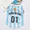 Breathable Mesh Dog Jersey Summer Pet Shirt For Small And Large Dogs 0