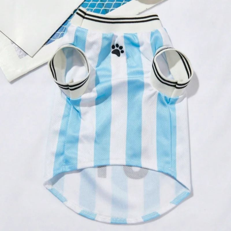 Breathable Mesh Dog Jersey Summer Pet Shirt For Small And Large Dogs 4