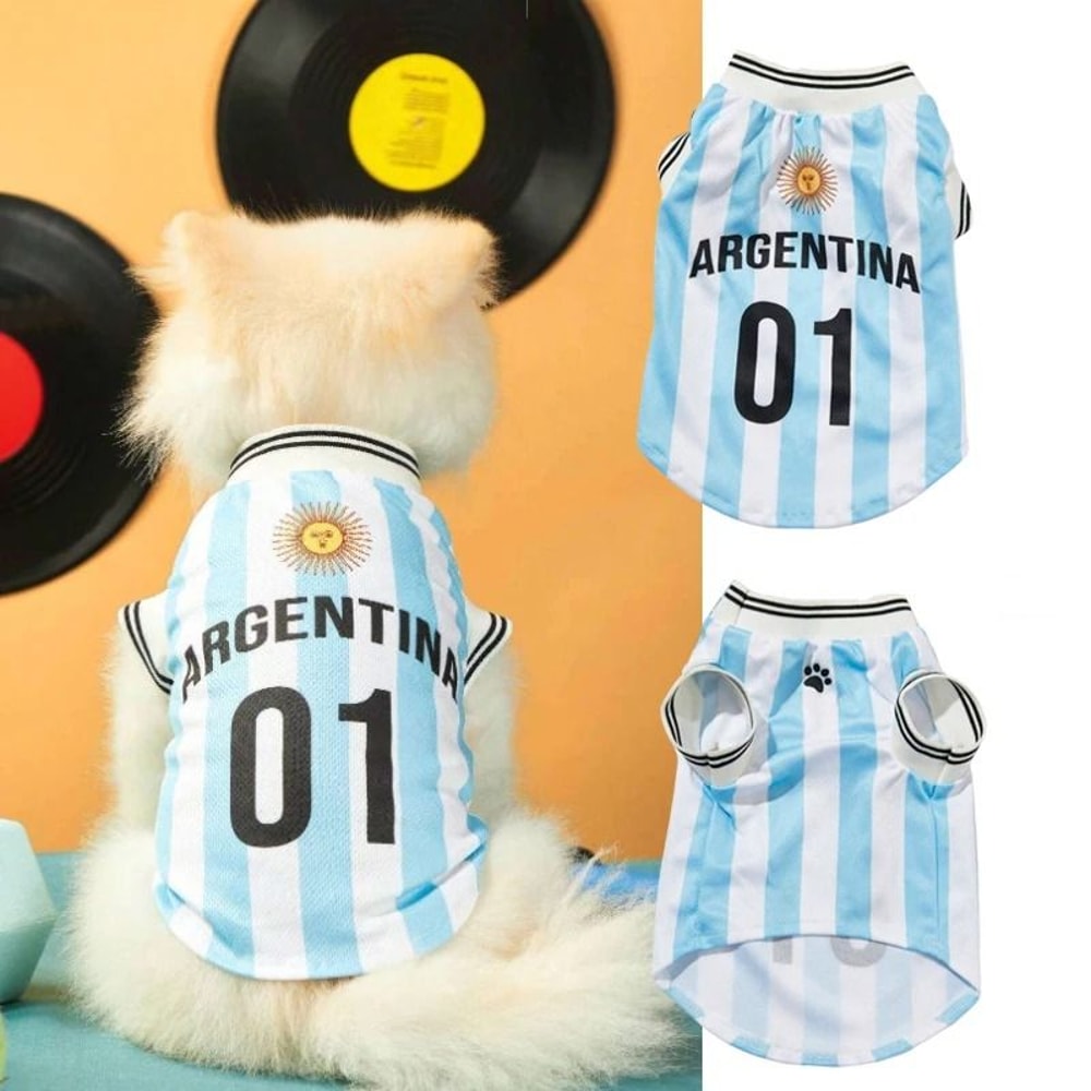 Breathable Mesh Dog Jersey Summer Pet Shirt For Small And Large Dogs 6