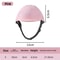 Pink Pet Motorcycle Helmet For Dogs And Cats Outdoor Sports Headwear 1