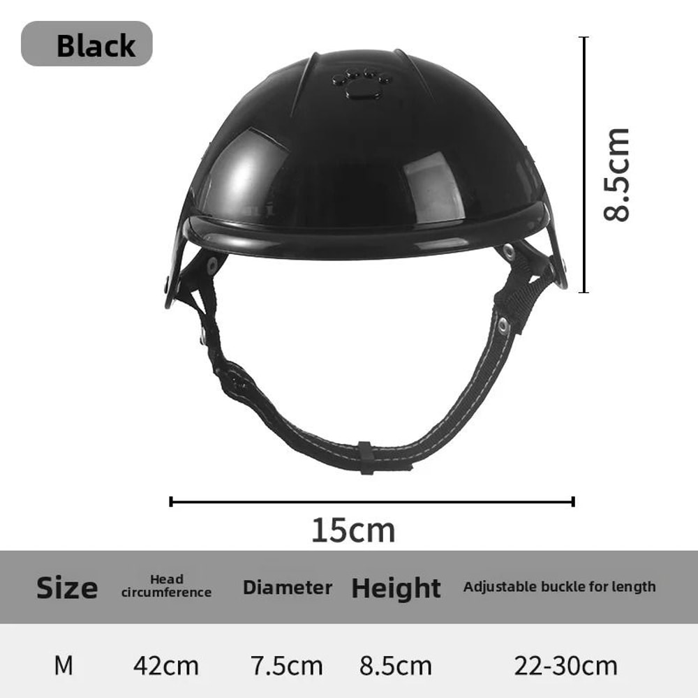 Pink Pet Motorcycle Helmet For Dogs And Cats Outdoor Sports Headwear 6