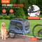 SucceBuy Dog Bike Trailer And Pet Bicycle Carrier For Travel And Outdoor Adventures 5