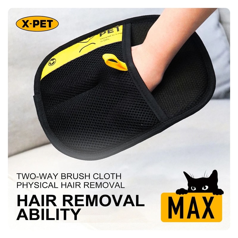 Large Pet Hair Removal Grooming Gloves Static Fur Remover For Dogs Cats And Furniture 11