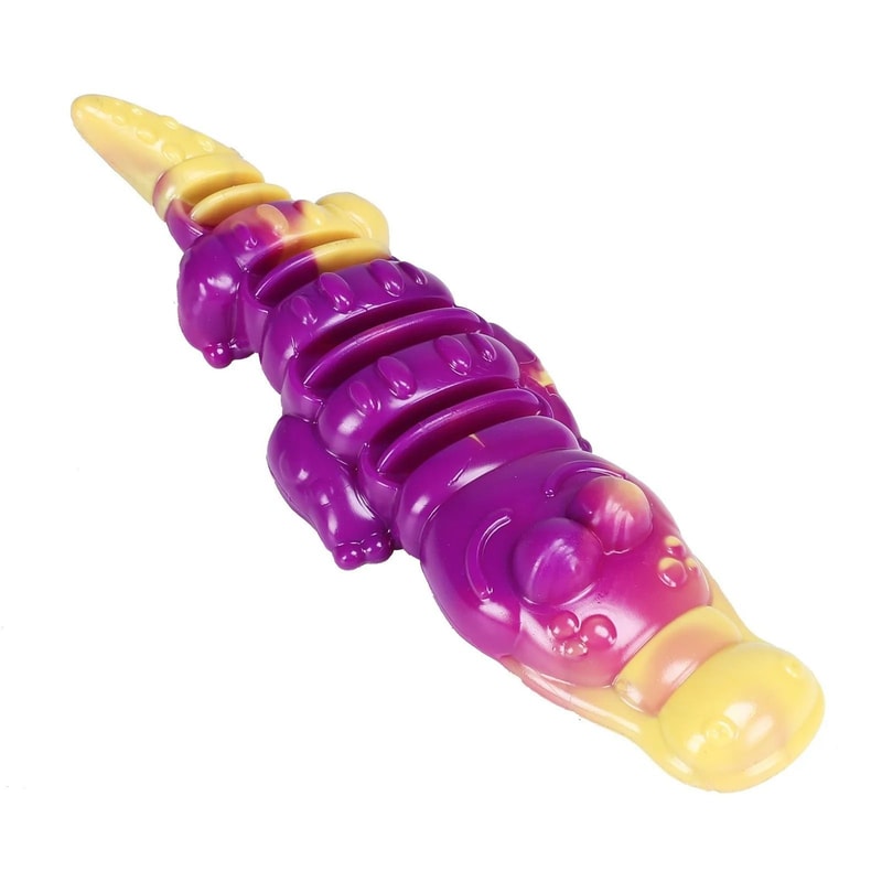 Durable Beef Flavor Dog Chew Toy Animal Shaped Interactive Training Toy 5