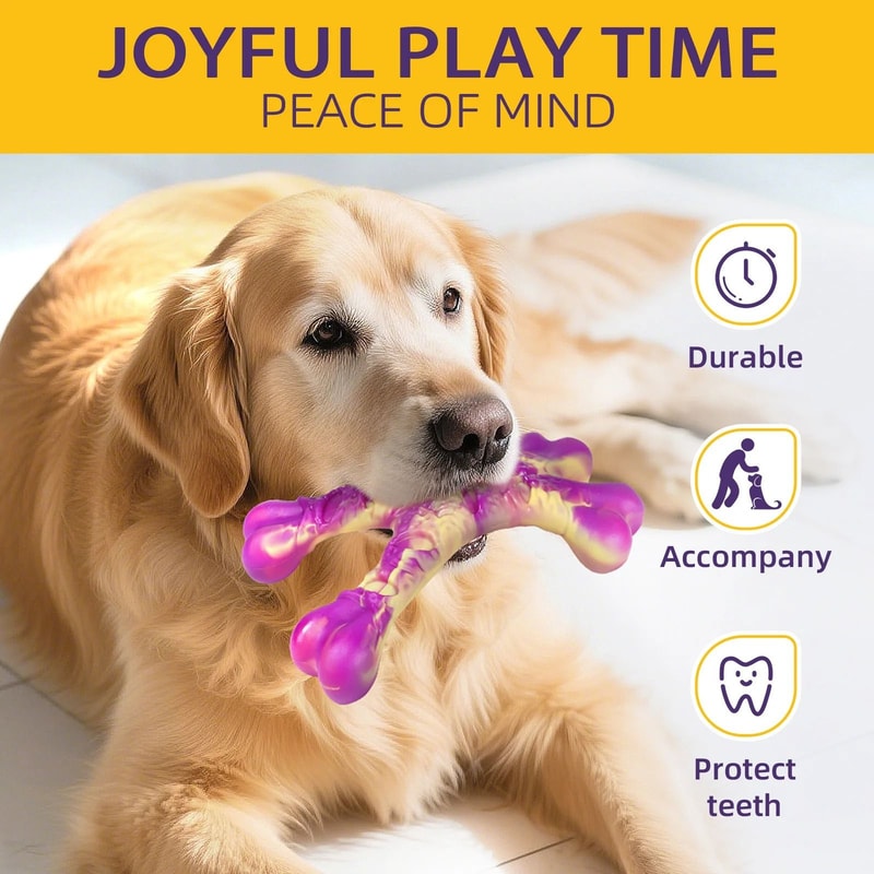 Durable Beef Flavor Dog Chew Toy Animal Shaped Interactive Training Toy 13