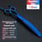 Professional 7 Inch JP440C Pet Grooming Scissors Curved Fishbone Thinning Shears 6