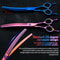 Professional 7 Inch JP440C Pet Grooming Scissors Curved Fishbone Thinning Shears 13