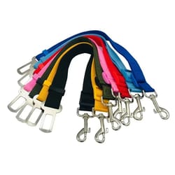 adjustable dog car seat belt safety harness leash for pet travel protection
