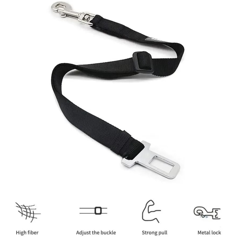 Adjustable Dog Car Seat Belt Safety Harness Leash For Pet Travel Protection 17