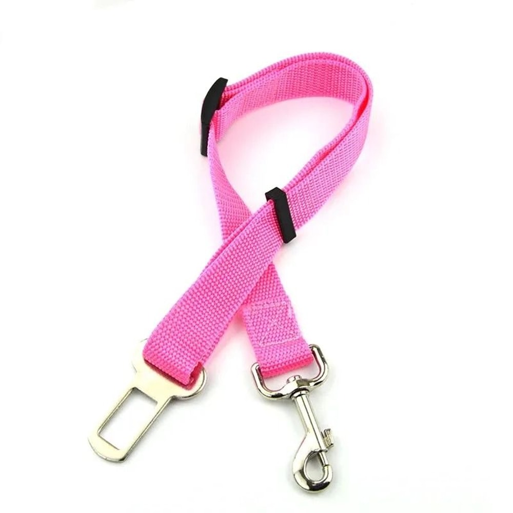 Adjustable Dog Car Seat Belt Safety Harness Leash For Pet Travel Protection 7