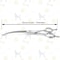 Professional Curved Dog Grooming Scissors 75 Inch Stainless Steel Pet Hair Cutting Shears 2