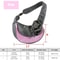 Portable Breathable Dog Sling Carrier Backpack Travel Crossbody Bag For Small Pets 2