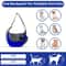 Portable Breathable Dog Sling Carrier Backpack Travel Crossbody Bag For Small Pets 9