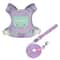 Adjustable Reflective Dog Harness And Leash Set With Backpack For Small Pets 7