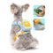 Adjustable Reflective Dog Harness And Leash Set With Backpack For Small Pets 8