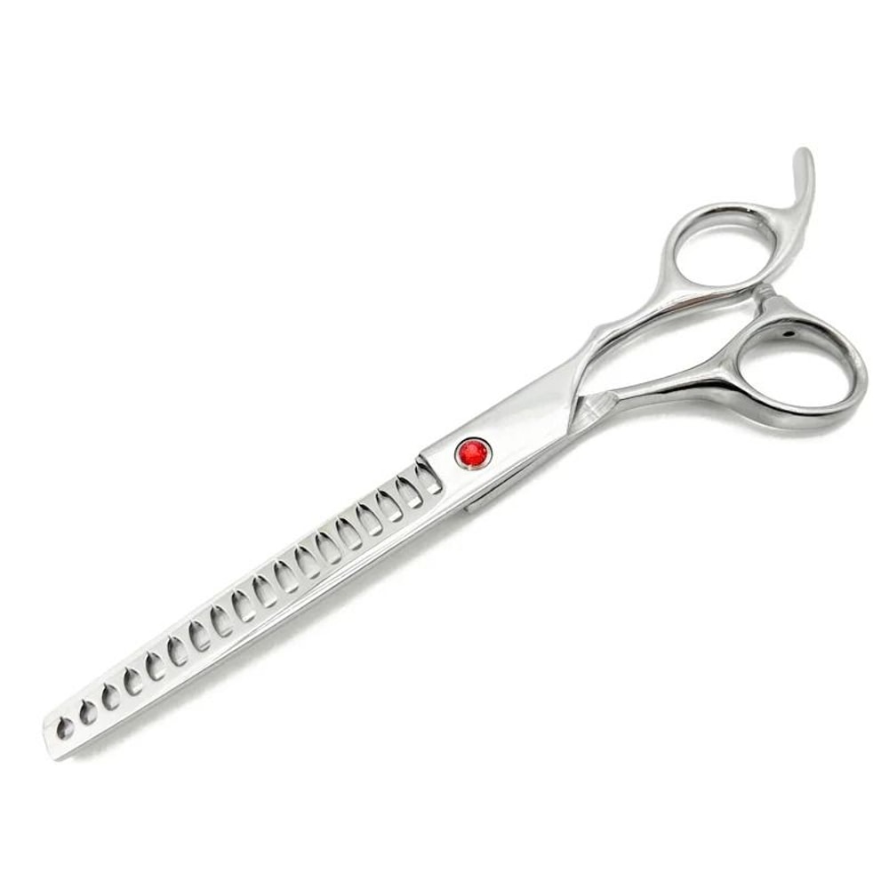 Professional Curved Pet Grooming Scissors 7 Inch Chunking Shears For Dogs And Cats 1