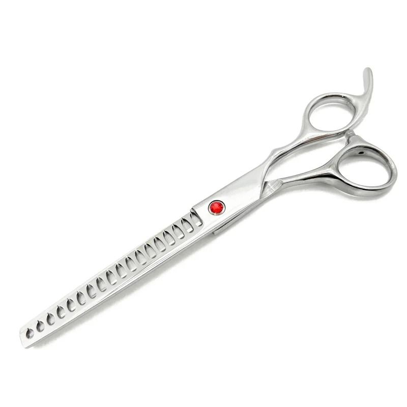 Professional Curved Pet Grooming Scissors 7 Inch Chunking Shears For Dogs And Cats 1