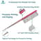 OITABI Professional Pet Grooming Comb Pointed Tail Styling And Fluffing Comb For Dogs And Cats 11