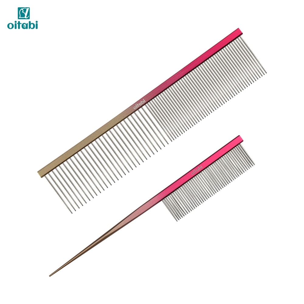 OITABI Professional Pet Grooming Comb Pointed Tail Styling And Fluffing Comb For Dogs And Cats 3